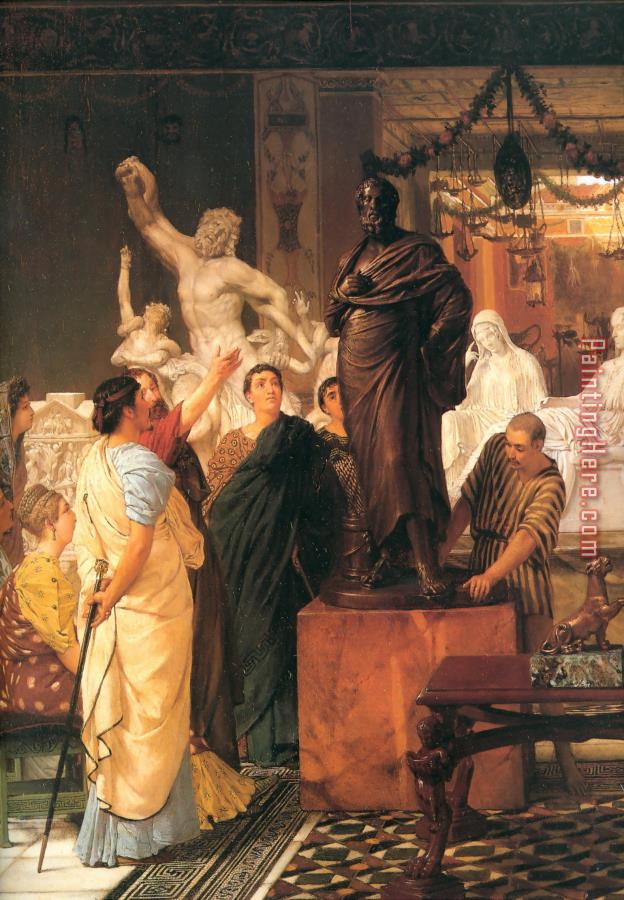 Sir Lawrence Alma-Tadema A Sculpture Gallery